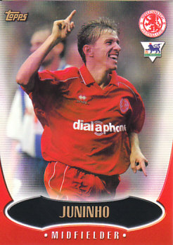 Juninho Middlesbrough 2003 Topps Premier Gold #M2